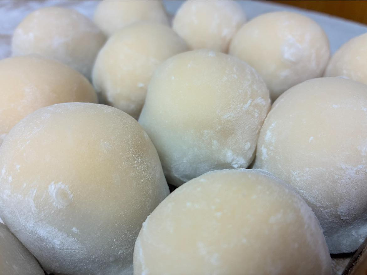 出来立ての大福(画像提供:御菓子司 清正堂)