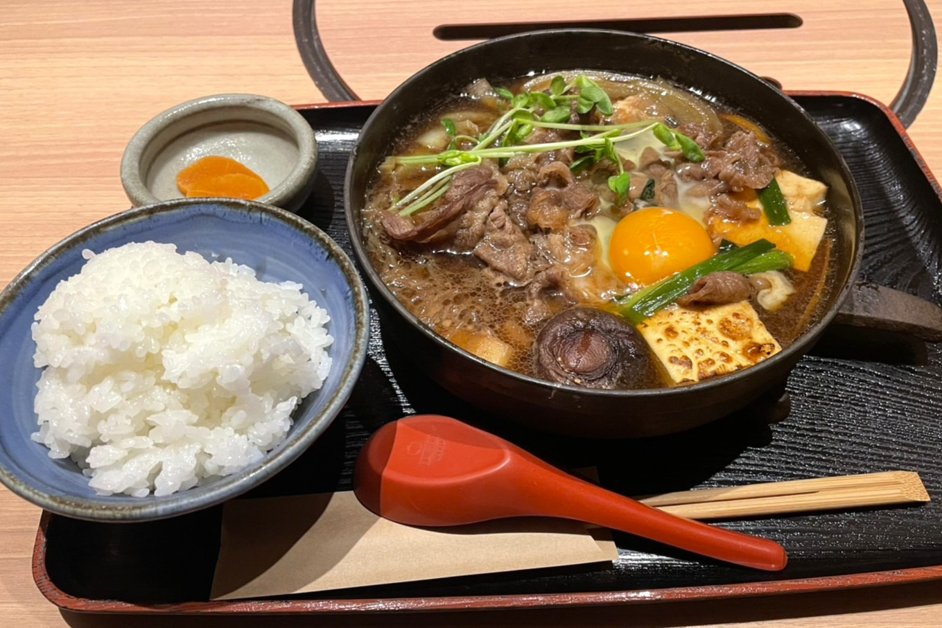 牛鍋定食