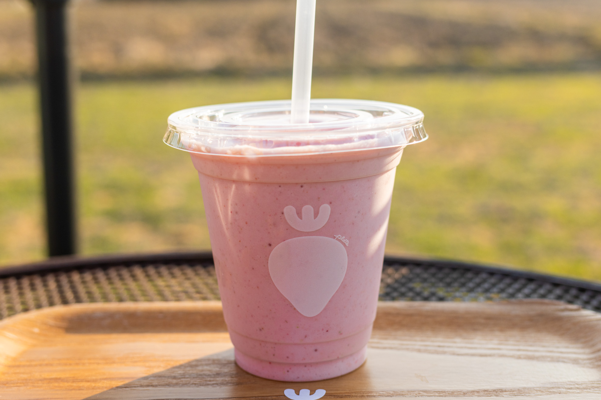 ジュースのいちご