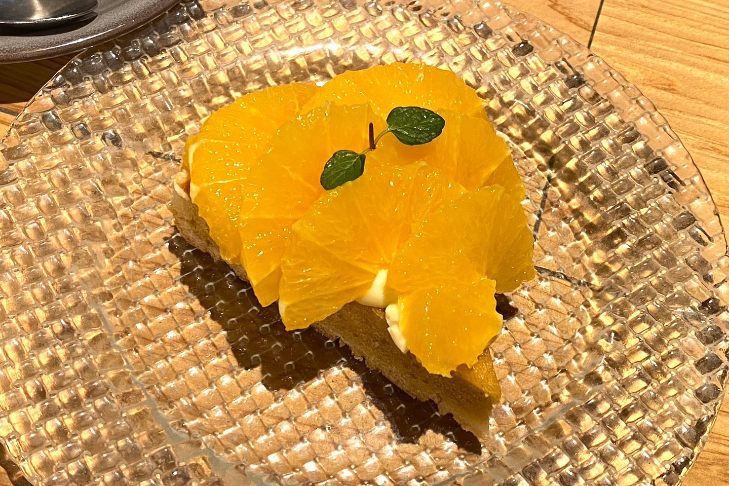 季節のフルーツを使ったタルト