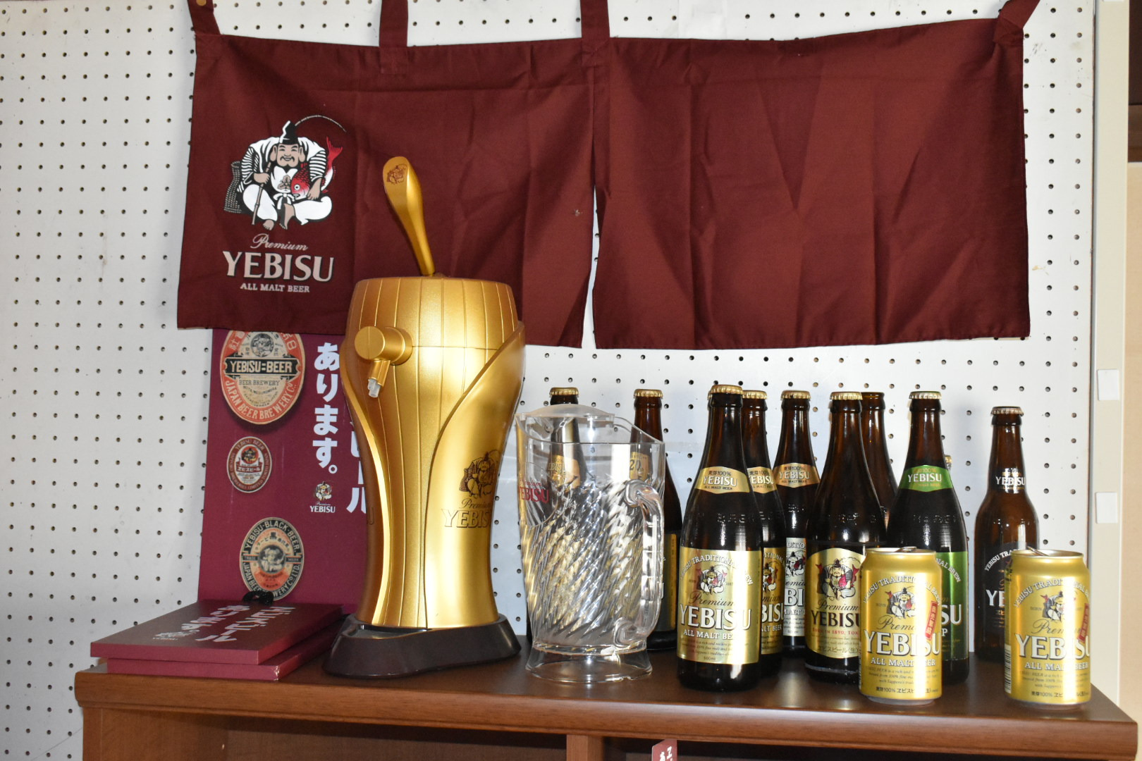 サッポロビールとヱビスビールと井原市