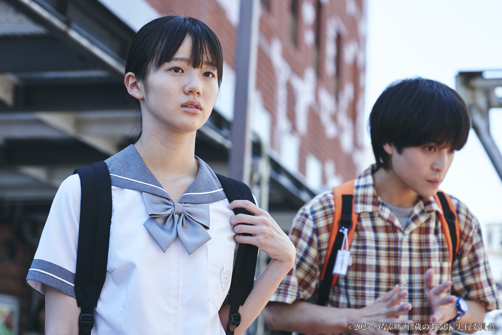 水島臨海鉄道 倉敷市駅（画像提供：つなぐ映画『蔵のある街』実行委員会）