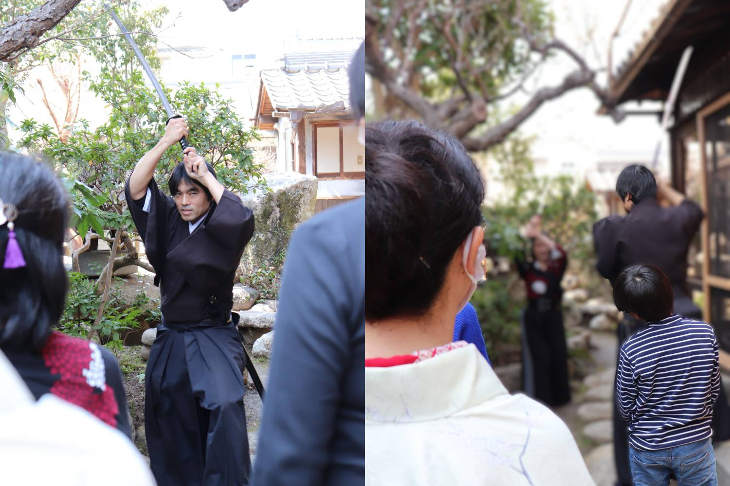 体験の様子（講師は大岩主弥さん）