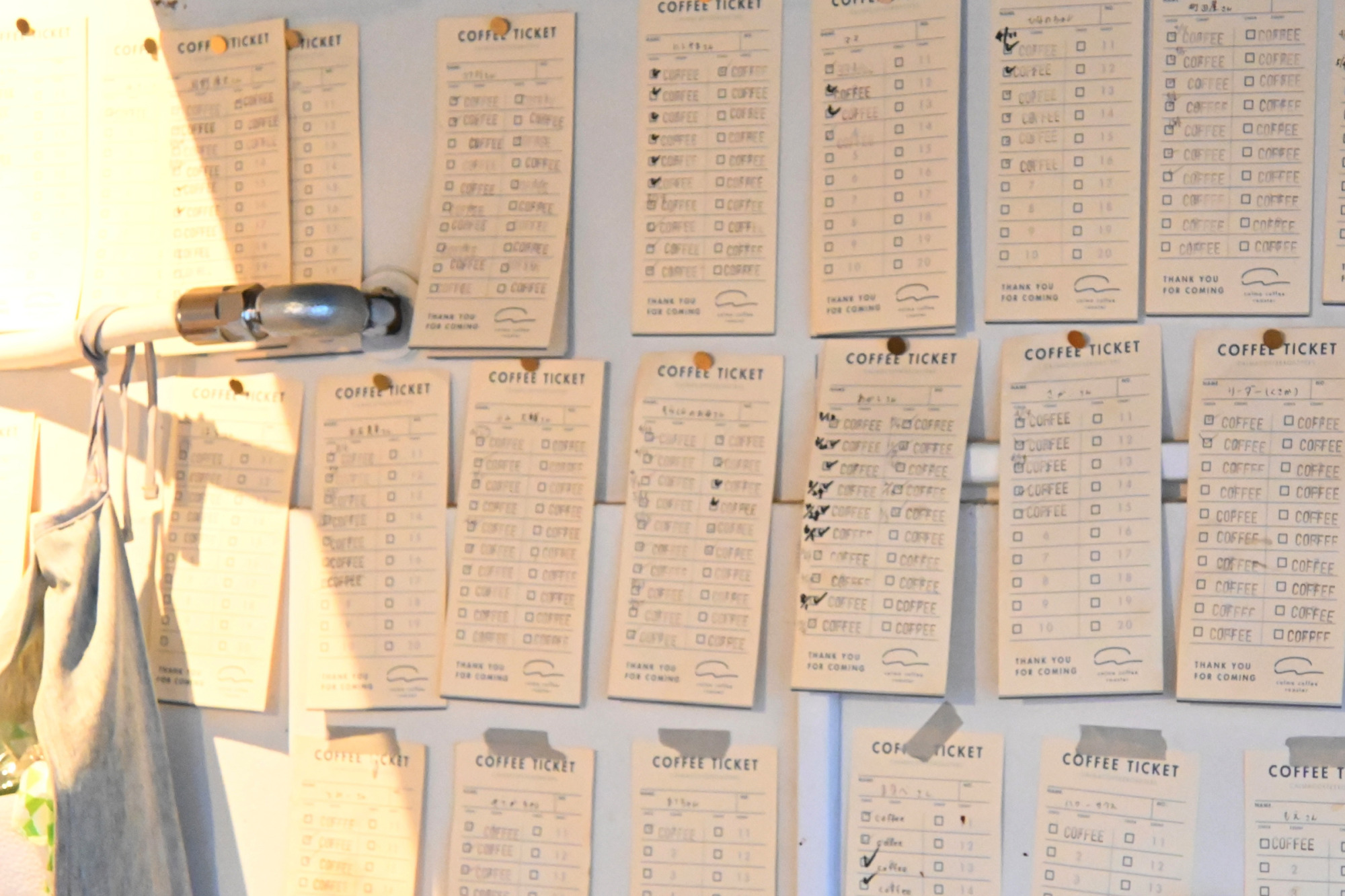 コーヒーチケットから愛され度が伝わります