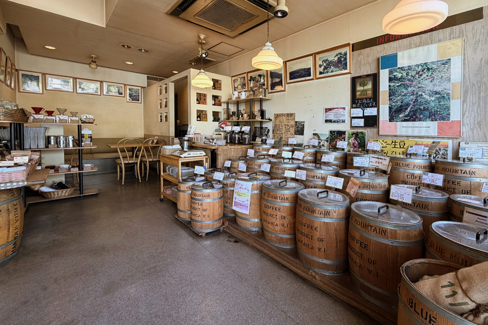 圧倒されるディスプレイ