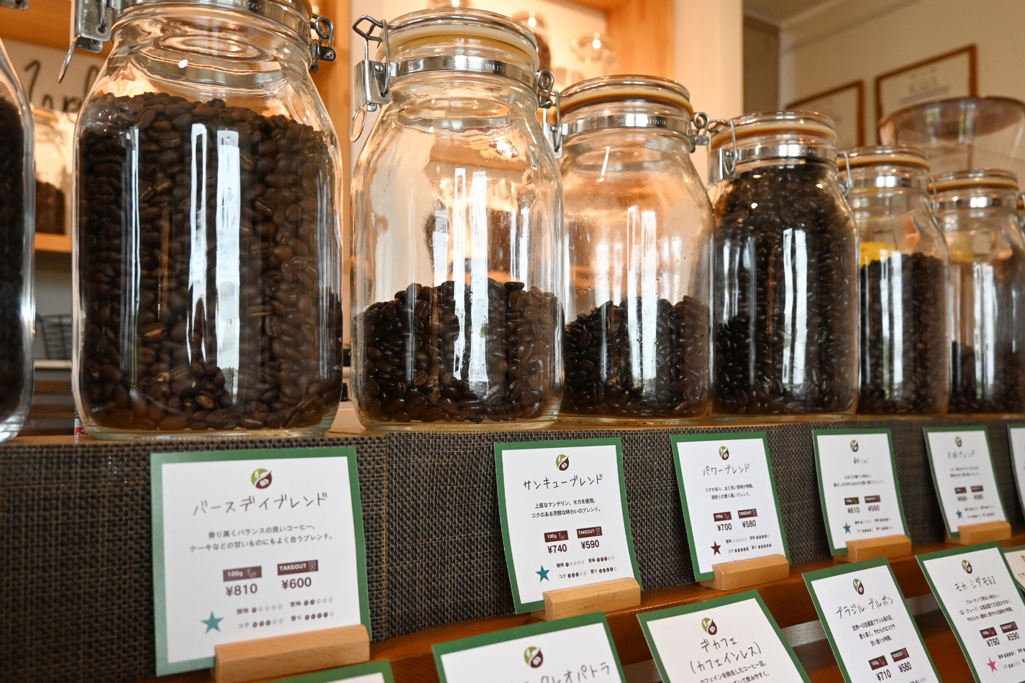 TPOを考慮した好評のオリジナルブレンドたち