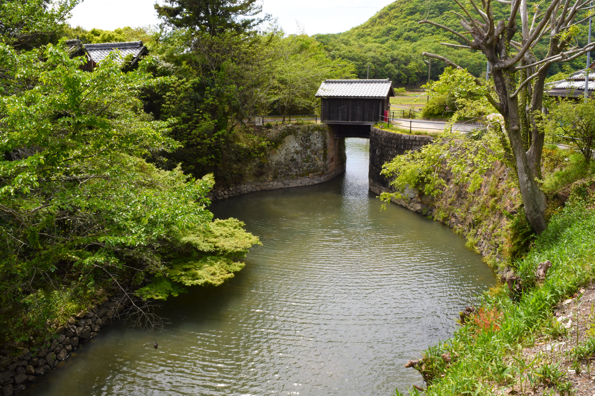 高瀬廻し(船だまり)
