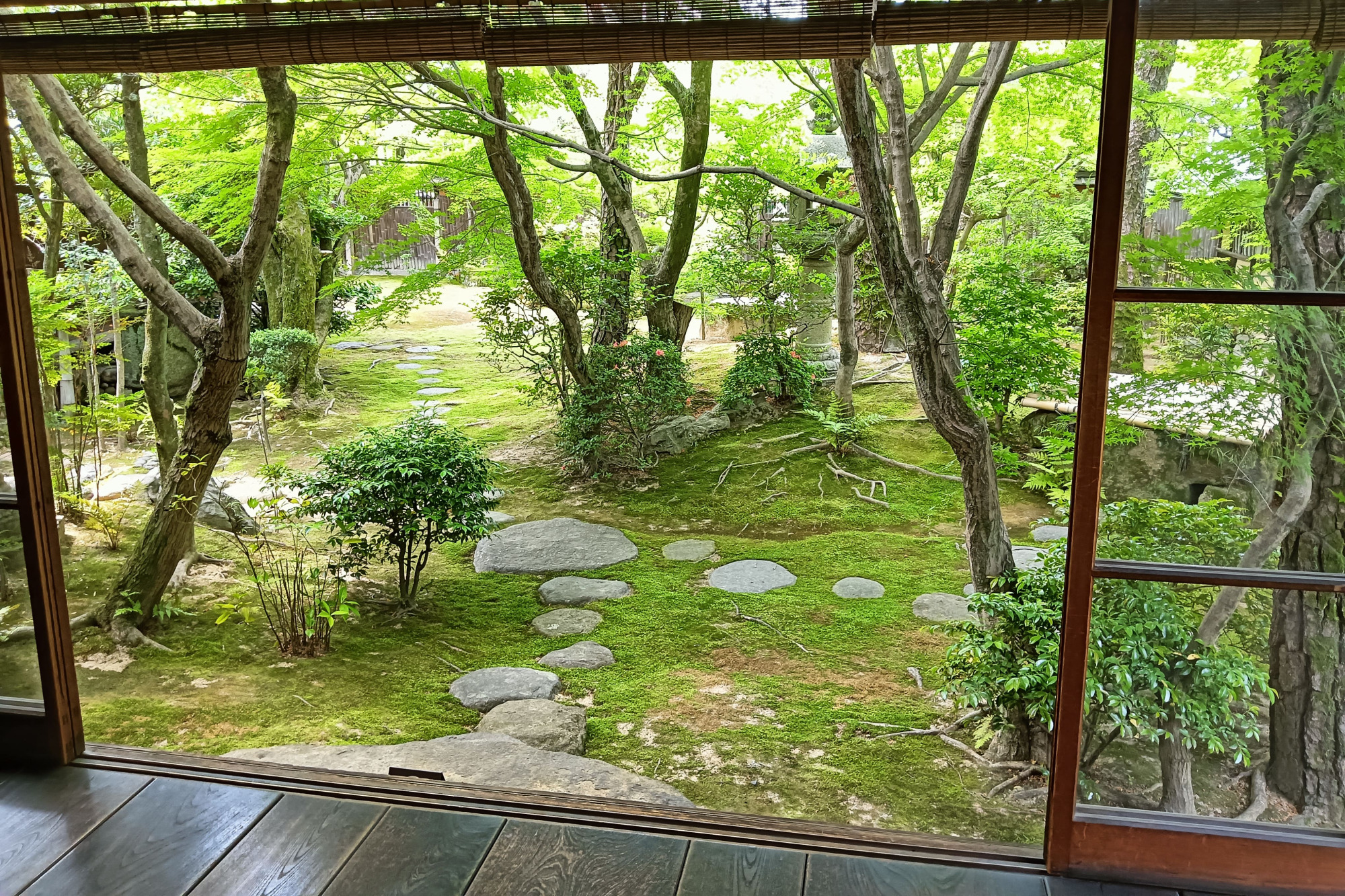 歴代当主が使っていた離れ座敷