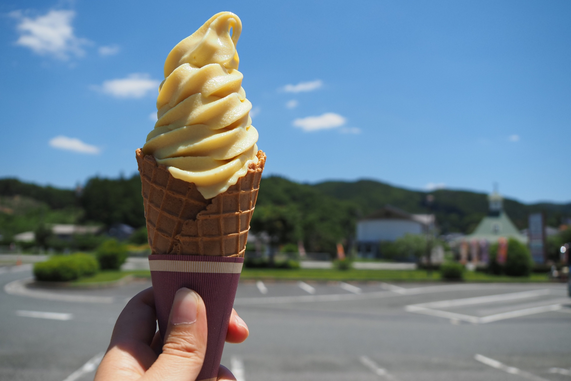 マロンソフトクリーム