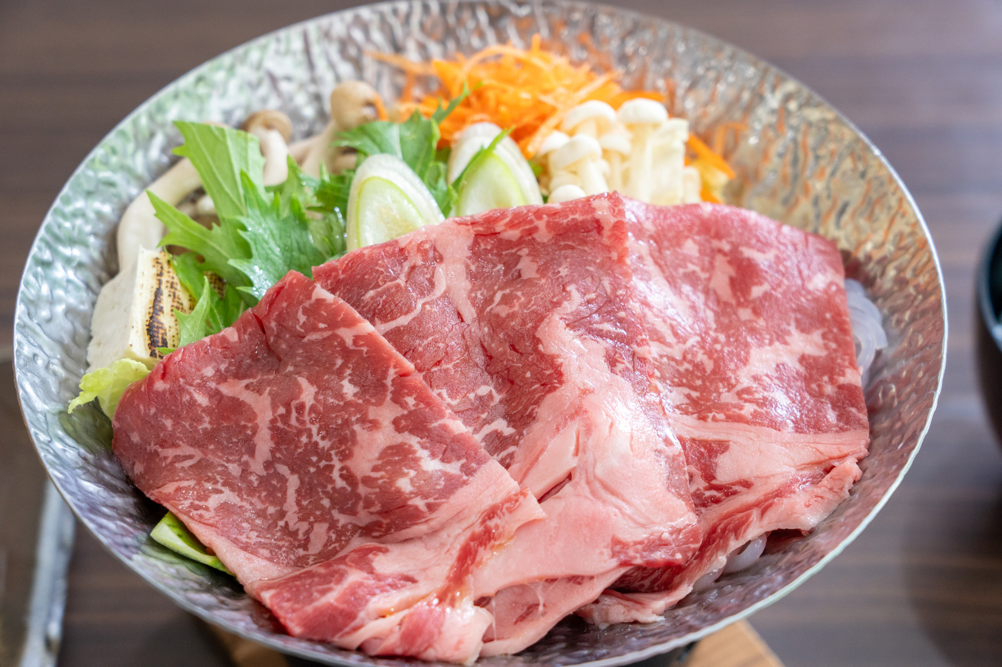 台の物(備前牛すき焼き)