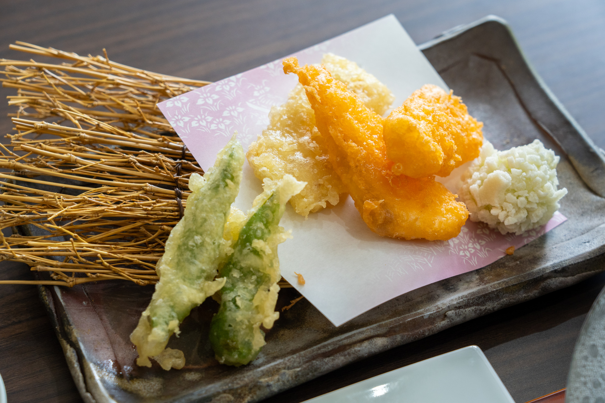 油物(桃鯛変り揚げ)