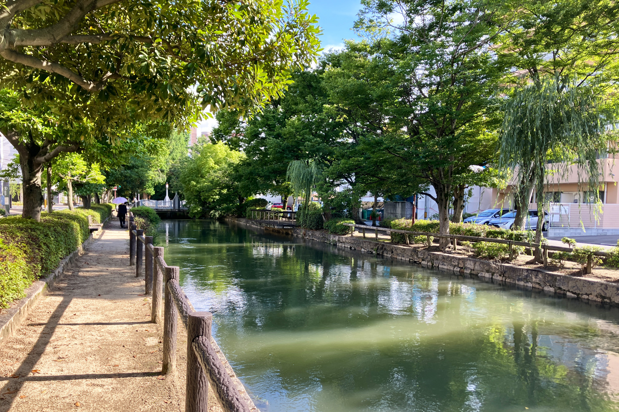 西川緑道公園