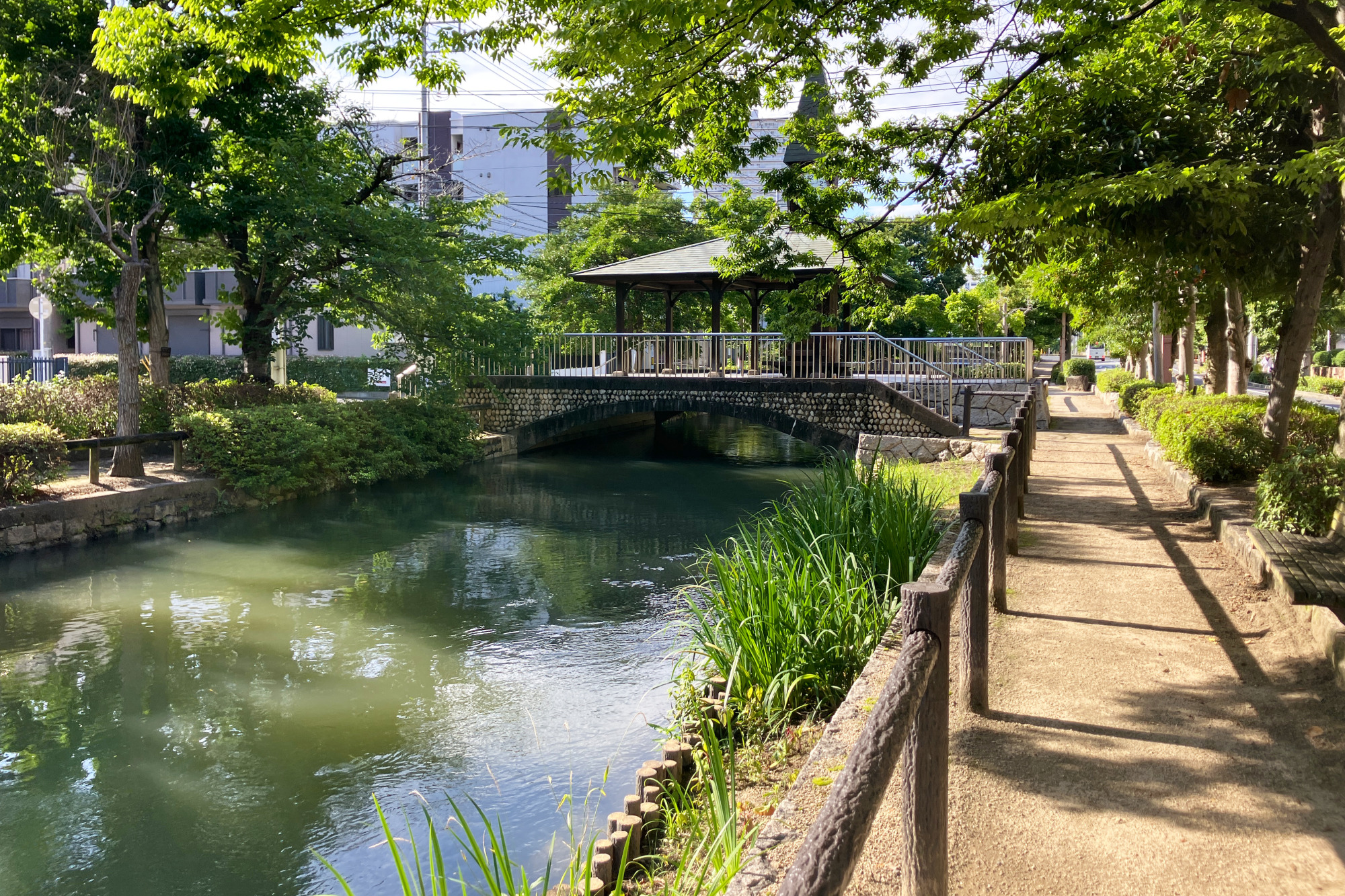 西川緑道公園