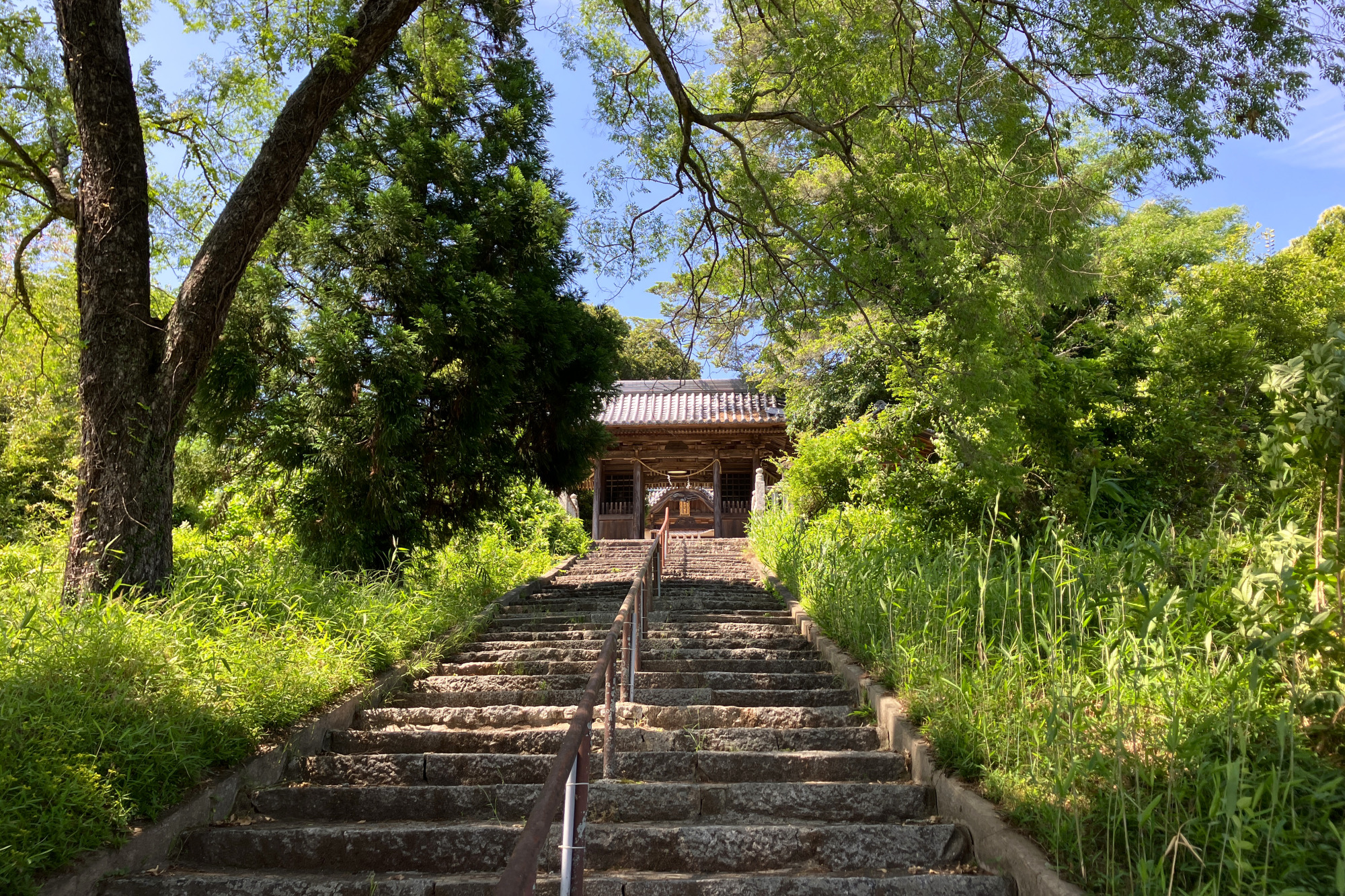 応神天皇と兄媛の伝説が残る「葦守八幡宮」(岡山市)