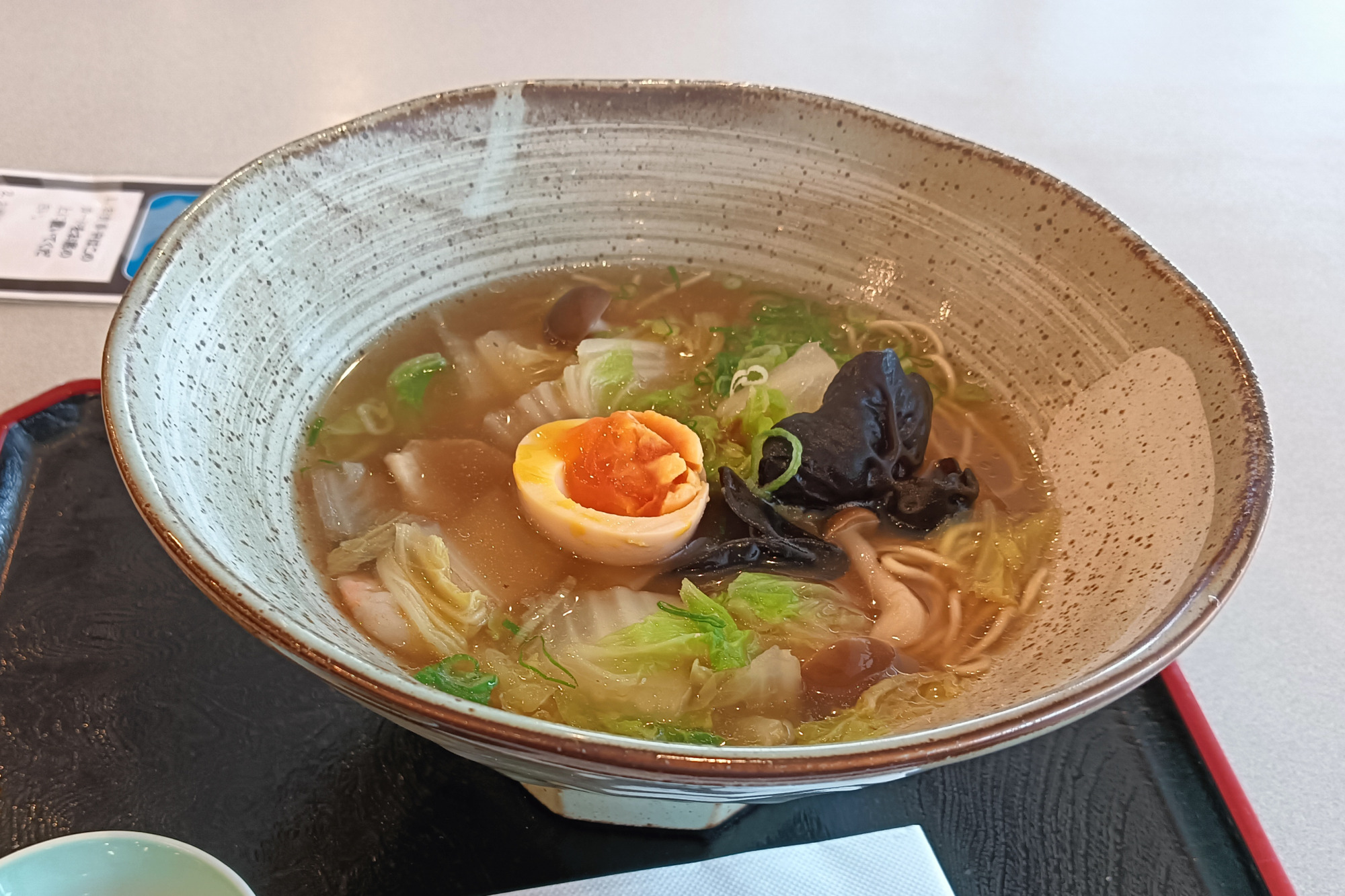 鶏塩野菜ラーメン980円