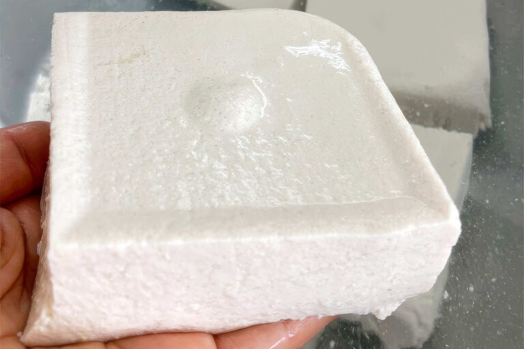 豆腐の完成(画像提供:ボスケリコ農園)