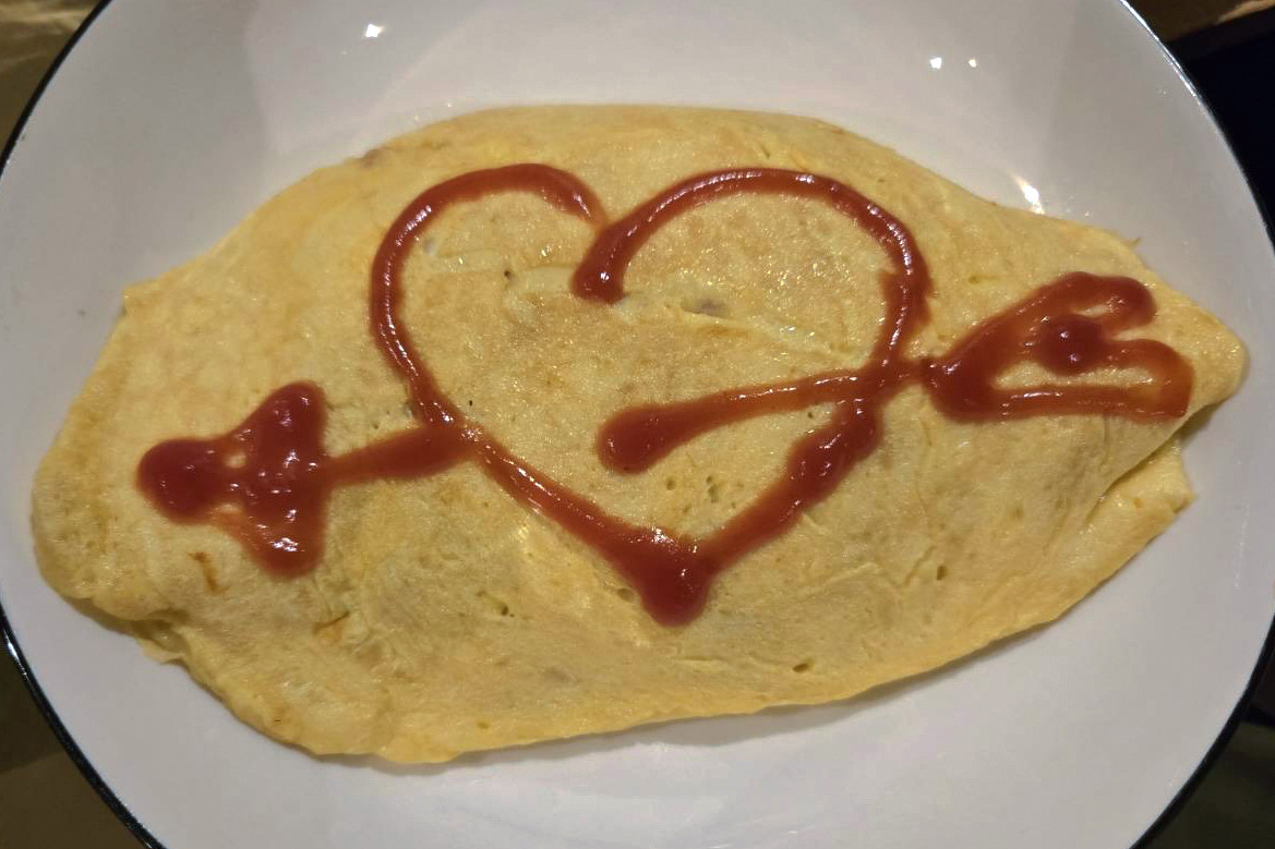 〆にも食事にも!「オムライス」