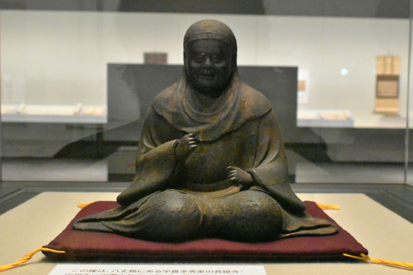 木造宇喜多秀家像(江戸時代・岡山市 光珍寺蔵)令和8年度特別展「宇喜多直家と秀家」より