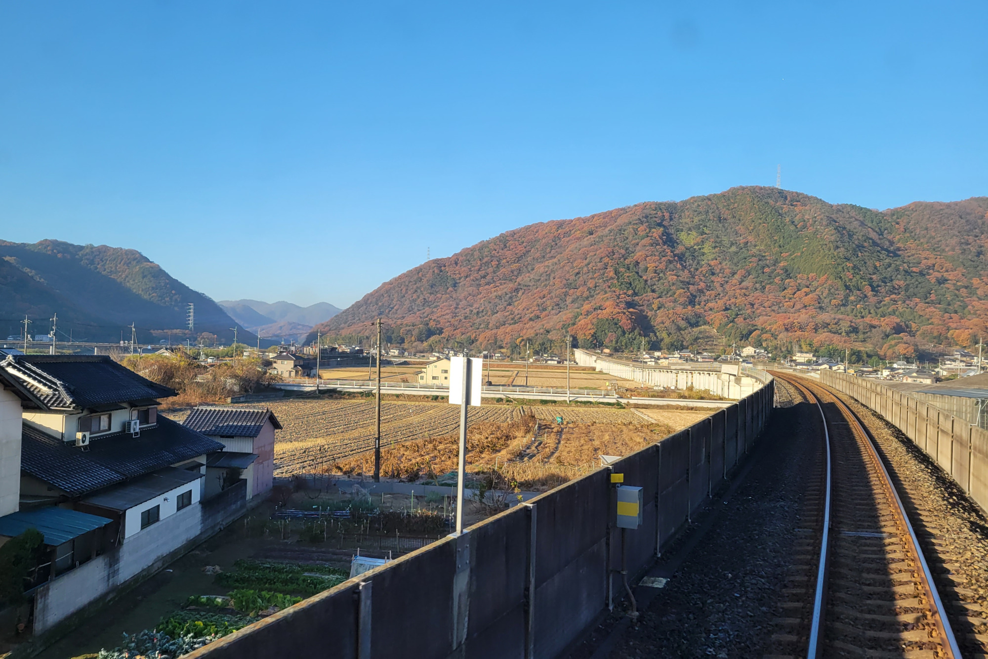 井原鉄道車窓
