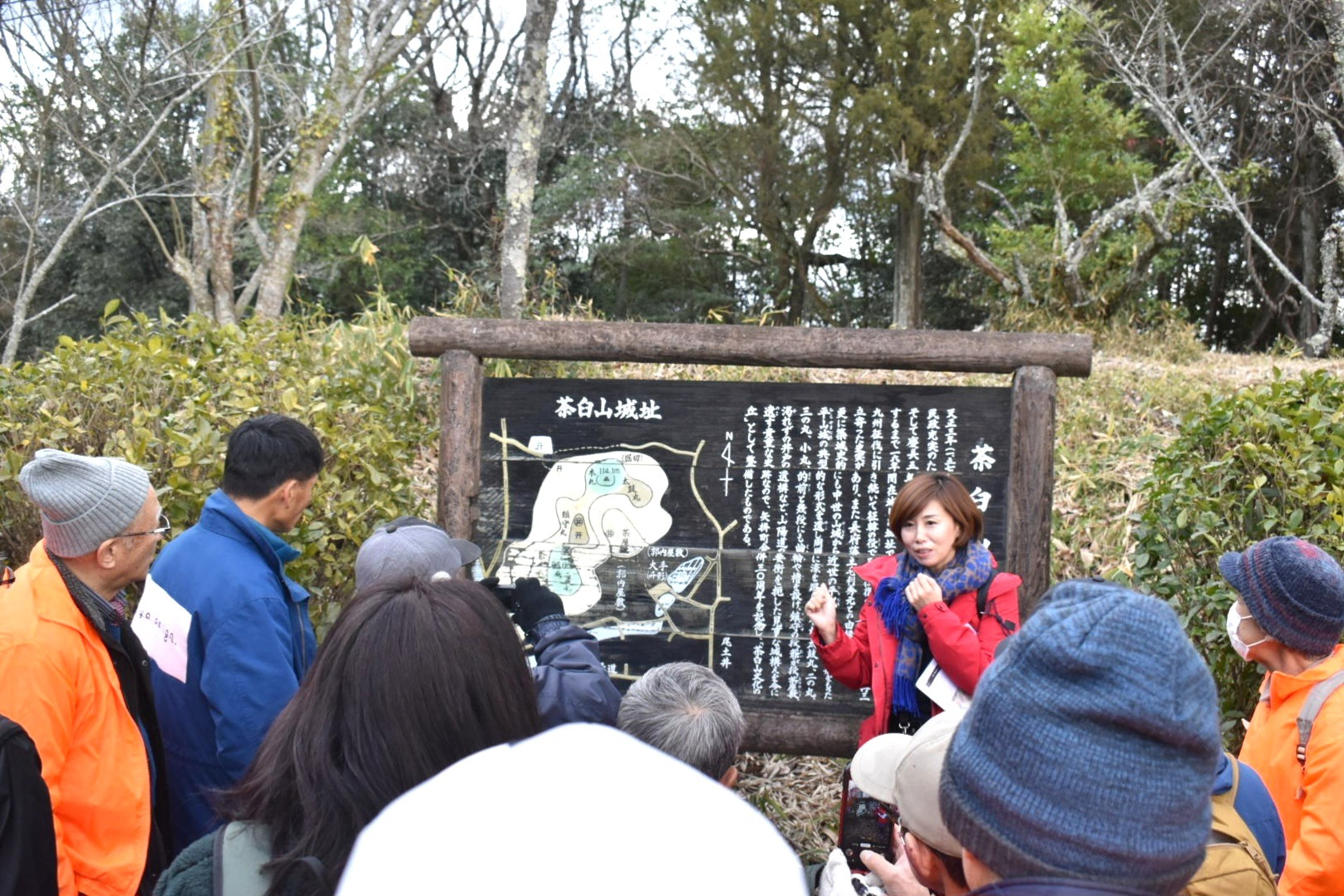 以前開催のツアー(茶臼山城)
