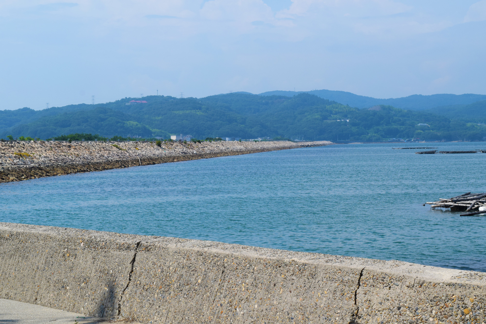 錦海塩田締切堤防