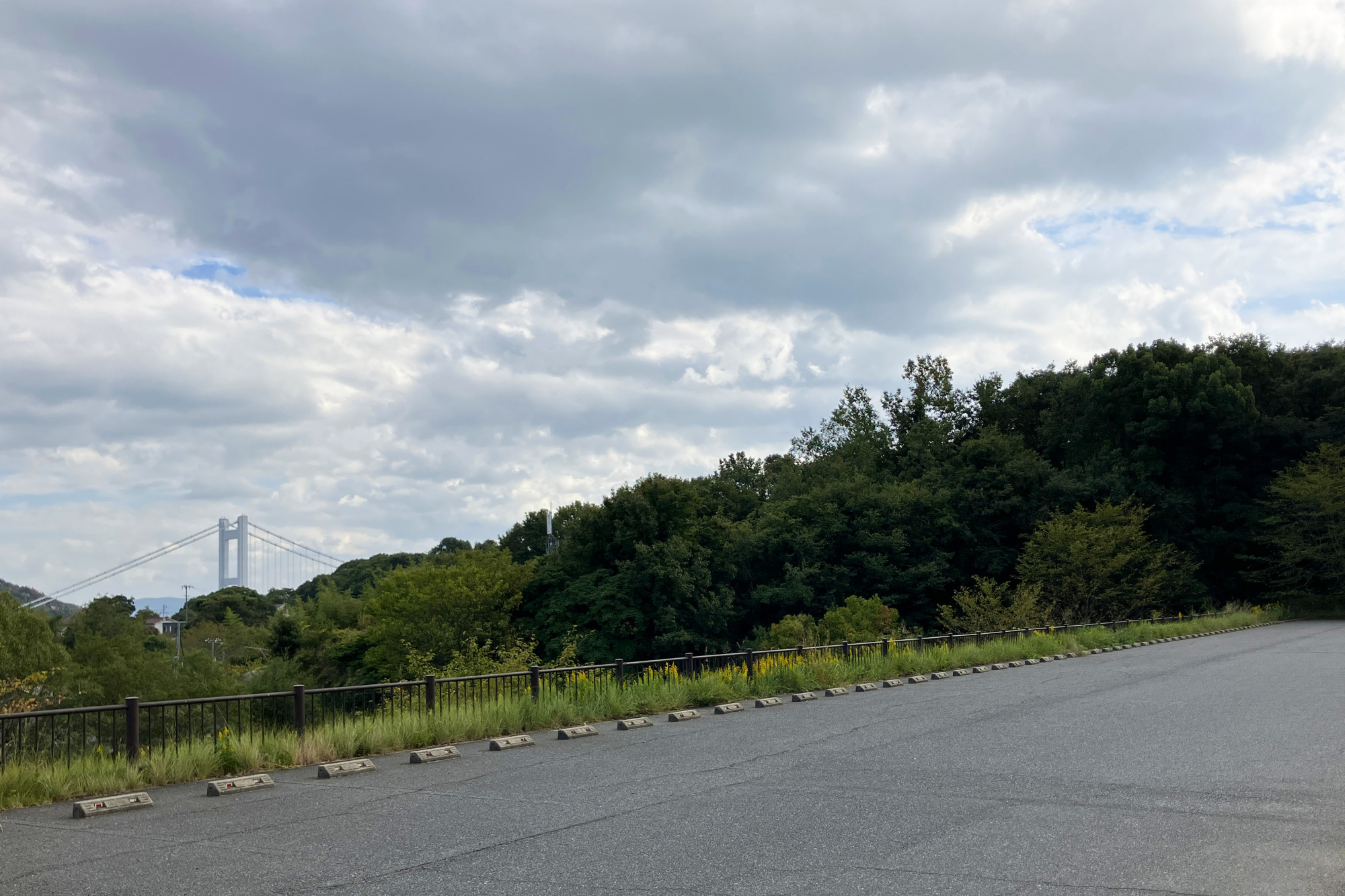 公園の駐車場