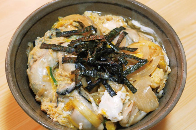かき玉丼（備前市）
