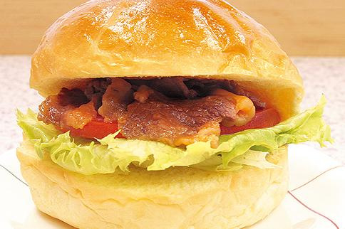 千屋牛バーガー（新見市）