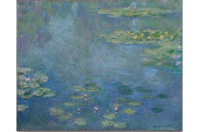 『睡蓮（すいれん）』　クロード・モネ作