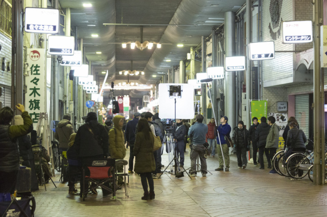 表町商店街（西大寺町）アーケード～路面電車