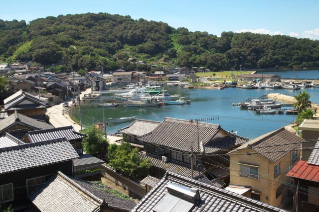 昔懐かしい漁村　港や町並み