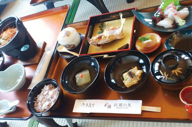 因幡街道大原宿 本陣料理