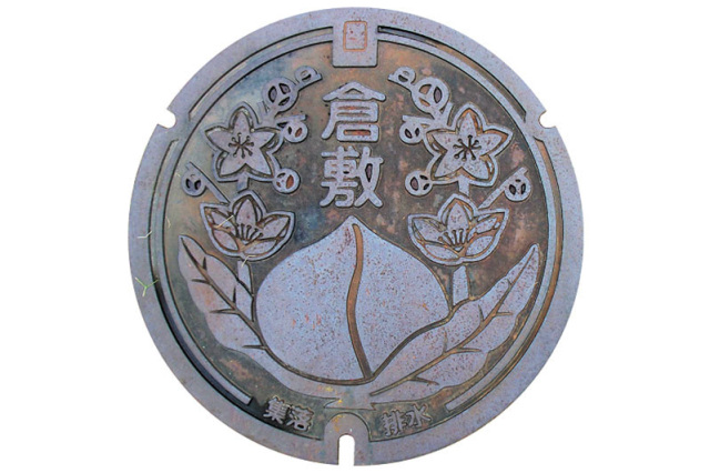 桃と桃の花（倉敷市）