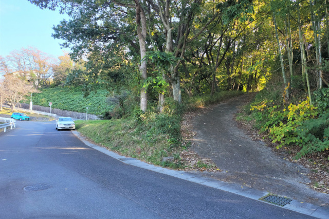 岡山市北区横井上の道