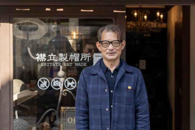 株式会社襟立製帽所／襟立重樹さん