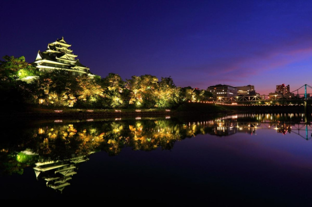 岡山城「烏城灯源郷」