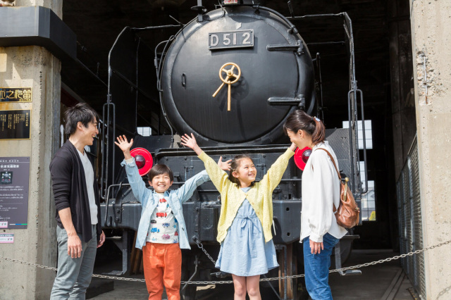 津山まなびの鉄道館「扇形こどもまつり」