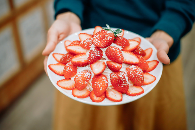 農園カフェ湯郷／湯の華ガーデン