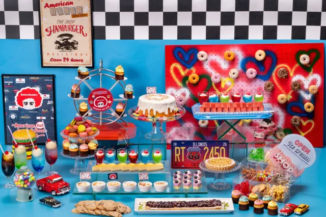 ホテルグランヴィア岡山　アメリカンポップ ランチ＆スイーツブッフェ（2026/5/7～6/30）