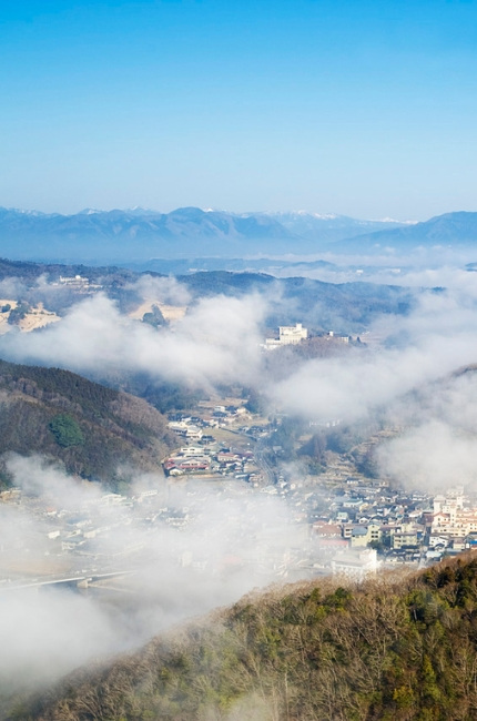 湯郷温泉（大山展望台）の雲海