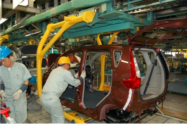 三菱自動車工業（株）水島製作所