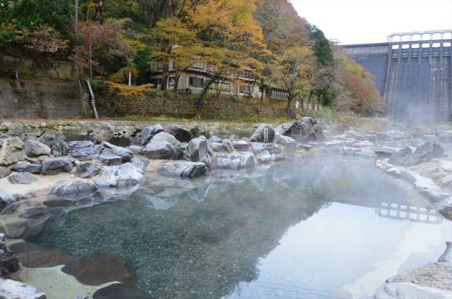湯原温泉砂湯