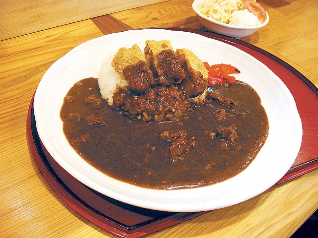 猪カツカレー