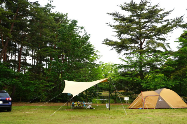 亀島キャンプ場