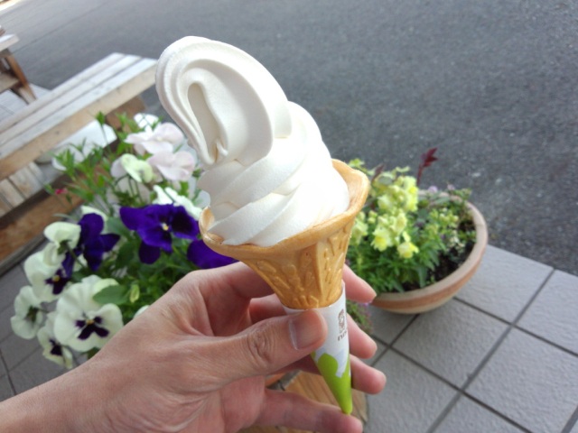 はちみつソフトクリーム