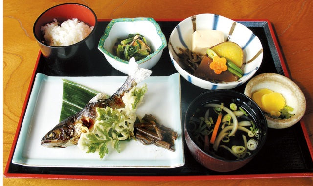 ひらめ定食