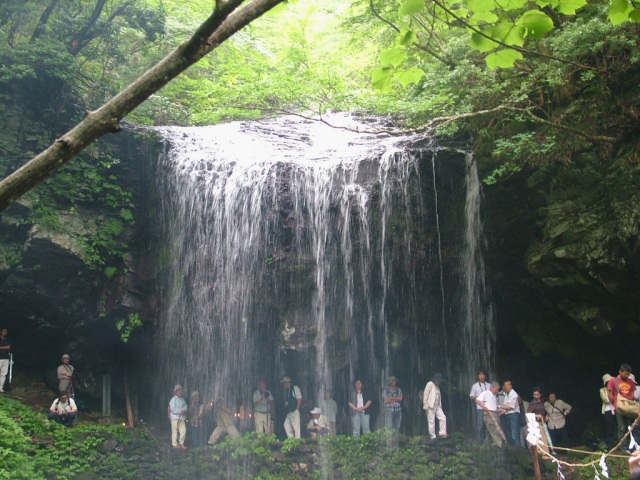 岩井滝【立入禁止】