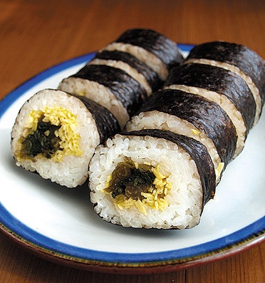葉わさび入巻き寿司