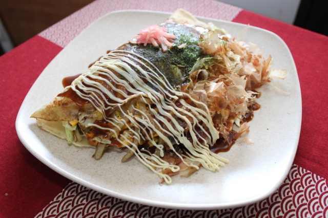 かもがわキャベツのお好み焼き