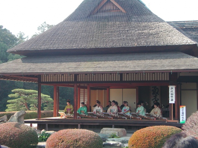 岡山後楽園「初春祭」